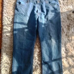 PD&C Men's Classic Straight Blue Jeans